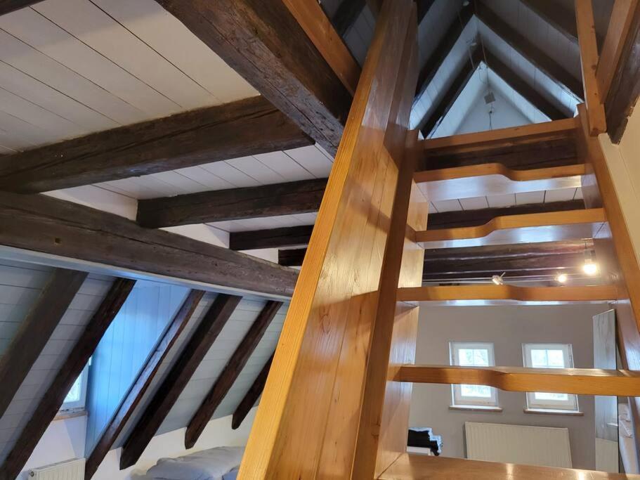 Fachwerk Maisonette In Nuertingen Esterno foto